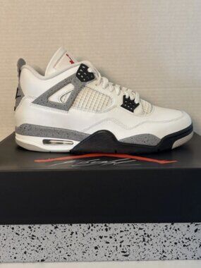 Air Jordan 4 Retro White Cement
